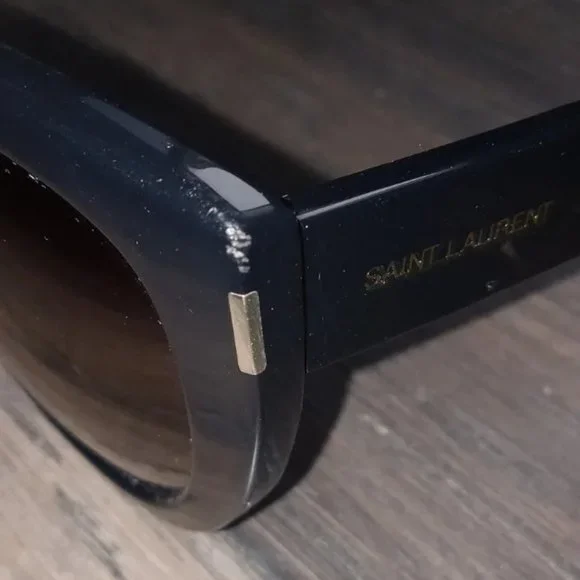 Authentic Yves Saint Laurent YSL SL 16 807HA Italy Black  display picture 3